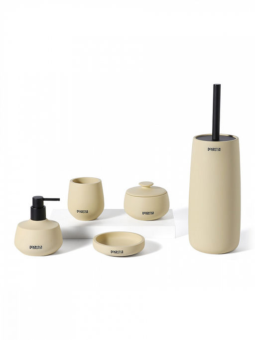 Диспенсер для жидкого мыла 370мл жёлтый полирезина - Denastia фото 4