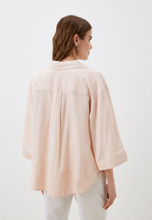 Светло-розовая рубашка на пуговицах - Deseo фото 7