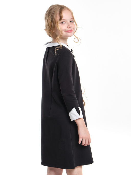 Платье для девочки с брошкой UD 6986 черный - Mini maxi фото 2