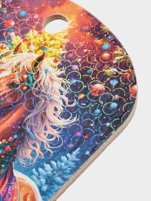 Цена за 2 шт. Доска разделочная сувенирная Дарим Красиво Символ года. Любви и нежности!, дерево, 27.5?19.5?0.5 см, разноцветная