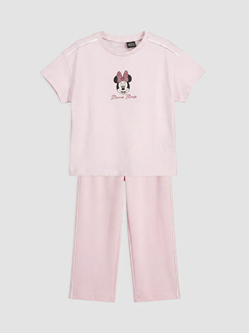 Minnie Mouse Bask?l? K?z ?ocuk Tak?m