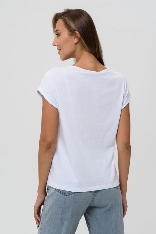 Футболка Натали 7158/1 хлопок в ассортименте  фото 30