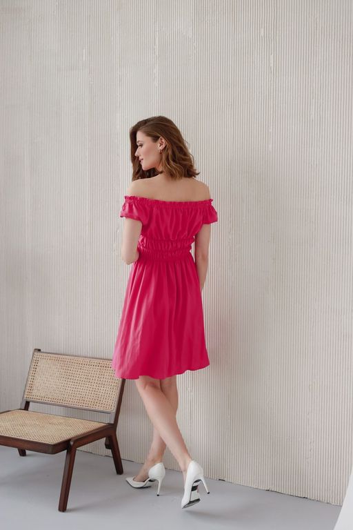 Платье AURA 3089-176 ярко-розовый