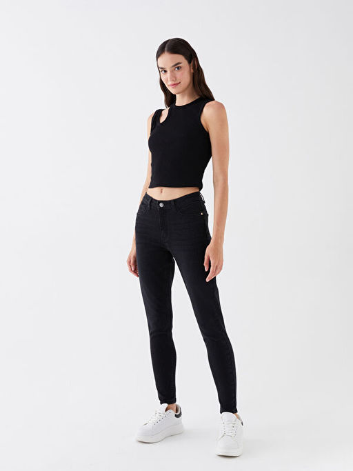 Normal Bel Mercury Skinny Fit Kad?n Jean Pantolon