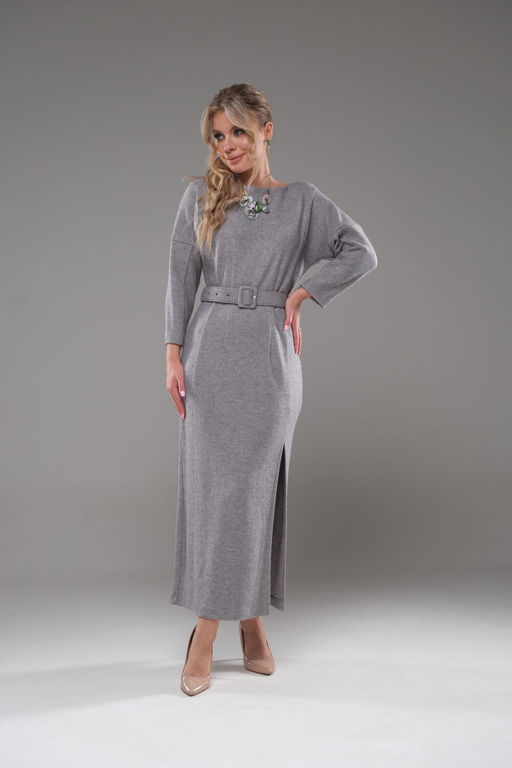 Платье Galean Style 948 серый