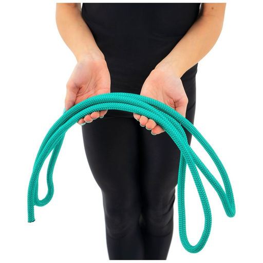 Скакалка гимнастическая утяжелённая Grace Dance, 2,5 м, 150 г, цвет зелёный  фото 8