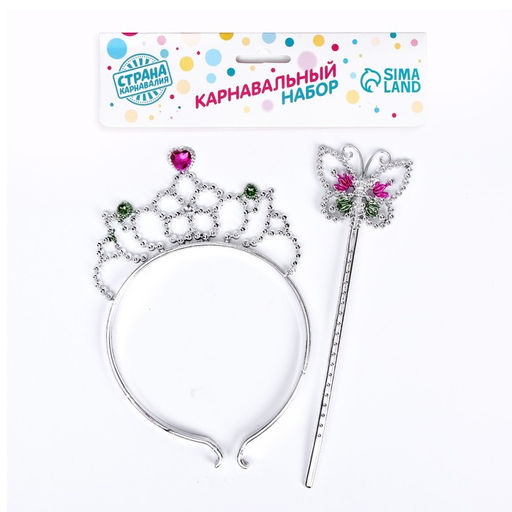 Карнавальный набор Сказка, 2 предмета: жезл, ободок - Страна карнавалия фото 3
