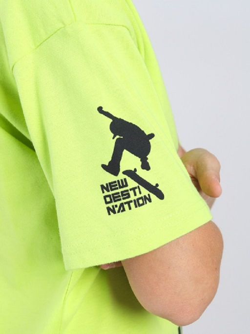 CRB wear / CWJB 63980-36-426 Футболка для мальчика,лайм  фото 3