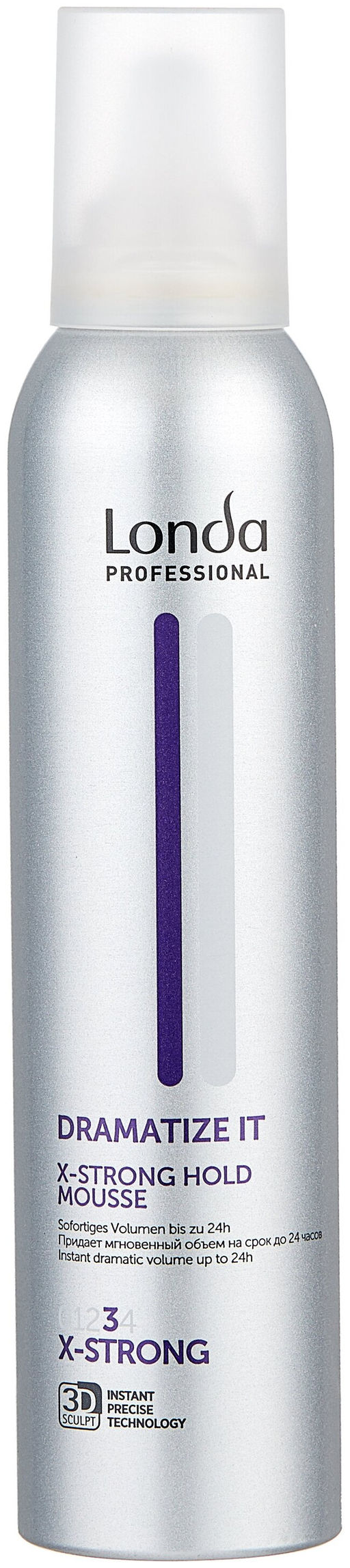 -18% Пена для укладки волос эсф Volume dramatize it, 250мл Londastyle - Londa professional фото 2