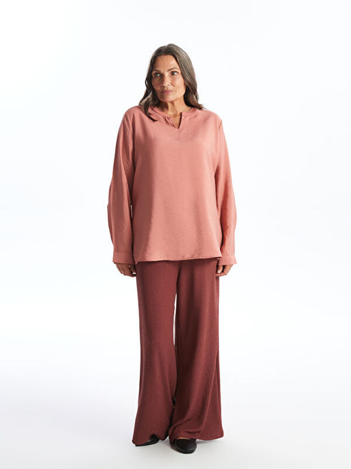 Ka??k Yaka Kad?n Bluz