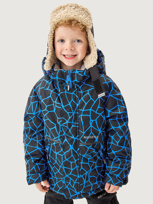 Костюм 7з2725 электрик/черный