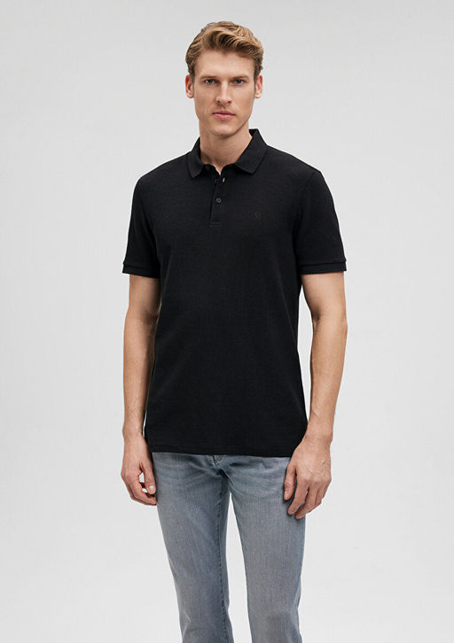 Siyah Polo Tisort