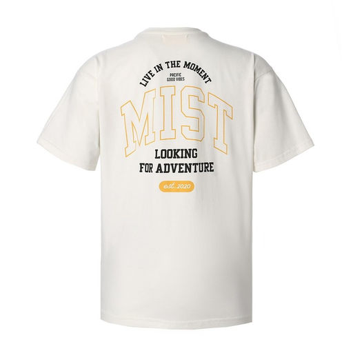 Футболка женская Mist Old School размер 46, цвет молочный