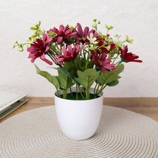 Цветочная композиция Хризантема 22 см / D0213-19 /уп 96/ - Галеонтрейд фото 2