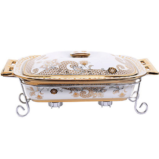 26543 Мармит керамика 2,6л 3пр со свечкой LR (х4) - Mayer&boch фото 2