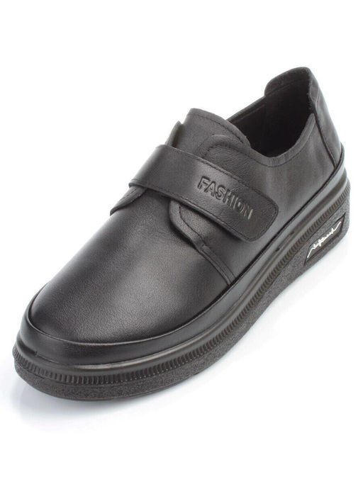 03-5311 BLACK Полуботинки женские (натуральная кожа)