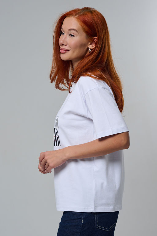 8580 футболка оверсайз женская - Натали фото 13