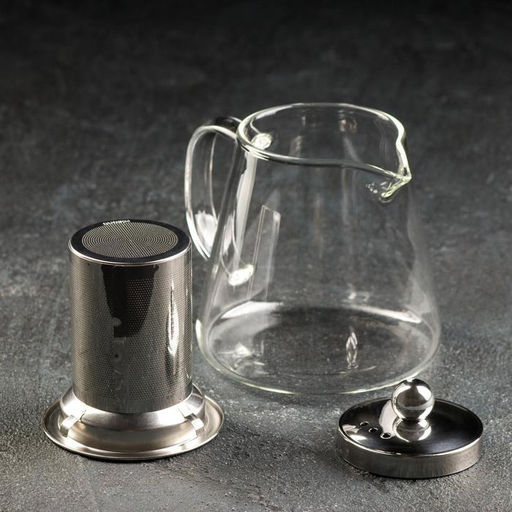 Чайник стеклянный заварочный с металлическим ситом «Эгла», 550 мл