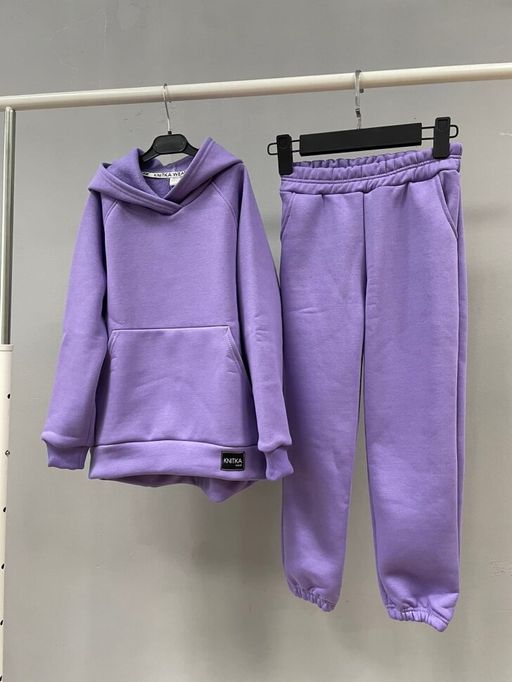 Детский костюм утепленный Футер 3х нитка С НАЧЁСОМ - Knitka wear фото 9