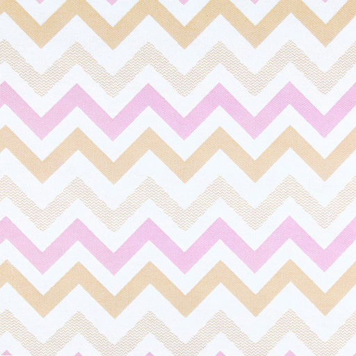 "Зигзаг, розовый" Скатерть 220х145см, длина стола до 180см, на 8-10 персон, хлопок "Премиум" 186г/м2, "Домашняя мода" (Россия)