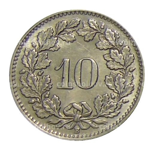 10 раппенов 1949 года Швейцария