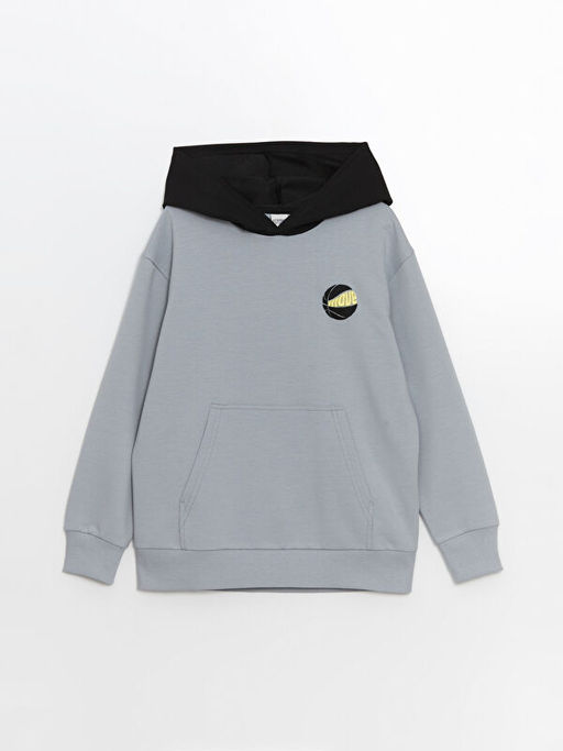 Kap??onlu Erkek ?ocuk Sweatshirt