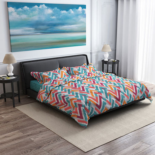 Постельное белье, комплект Евростандарт Монблан + К, 4 предмета: пододеяльник на пуговицах 200х215см, простыня 220х240см, 2 наволочки 50х70см с клапаном-запахом, бязь Комфорт 121г/м2, хлопок 100%, упаковка классическая ПВХ 34,5х41см, Домашняя - Домашняя Мода фото 3