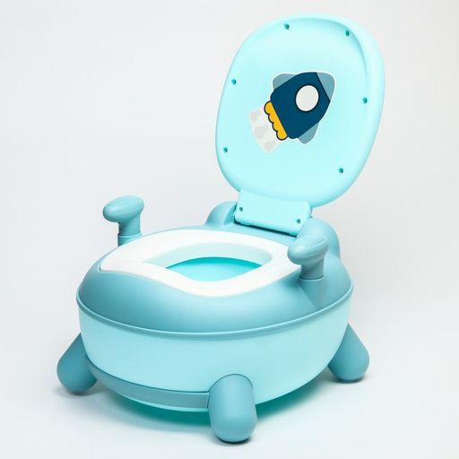 Горшок детский Ракета, цвет голубой - Simaland фото 2