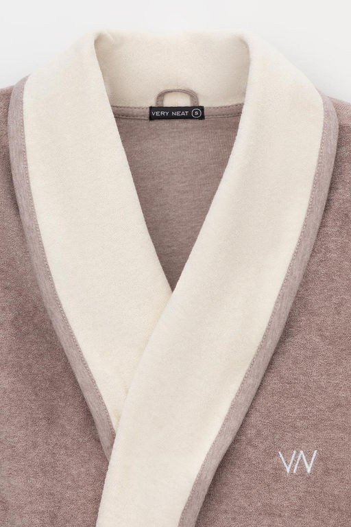 VERY NEAT _ Е 50001/24/кофейный меланж халат жен  фото 2