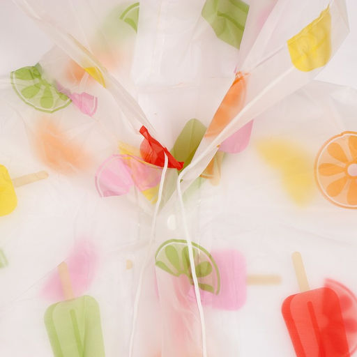 Дождевик детский Мороженое, рост 125-155 см - Funny toys фото 3