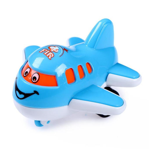 Цена за 2 шт. Самолет инерционный «Лайнер с глазками», цвет МИКС