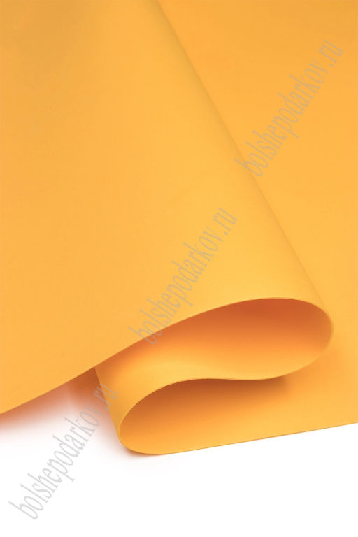 Фоамиран 1 мм, Китай 60*70 см (10 листов) SF-5822, оранжевый №1008