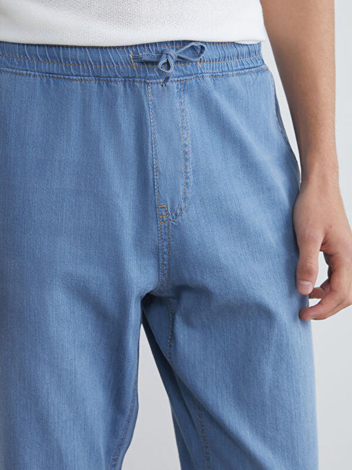 Baggy Fit Erkek Jean Pantolon