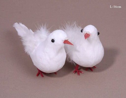 Голубь декоративный 16 см / SH09580 /уп 2/600/ Акция - Галеонтрейд фото 3