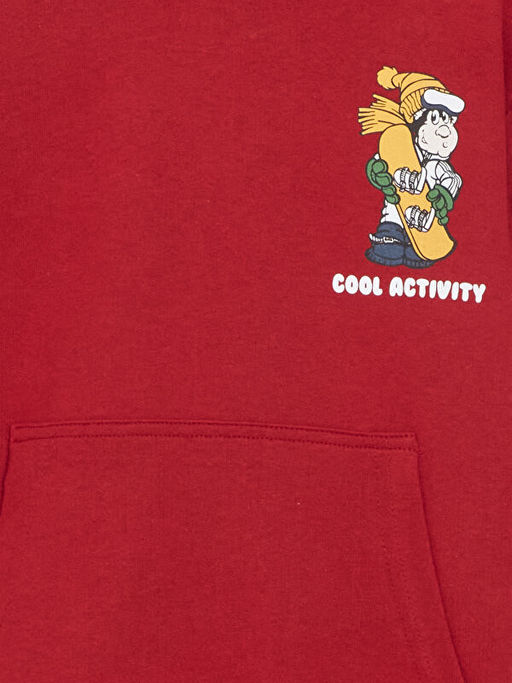 Kap??onlu Erkek ?ocuk Sweatshirt