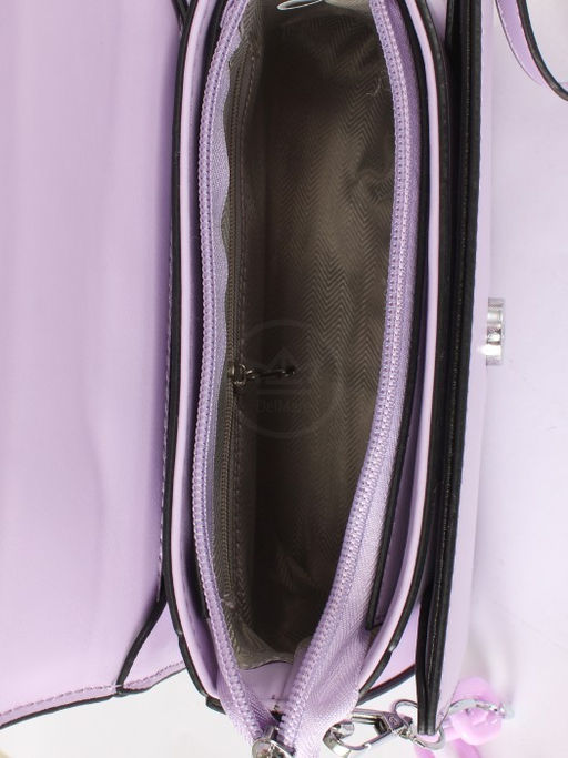 Сумка женская искусственная кожа Ch&K-8618, 1отд, 2плеч/рем, сирень SALE 255091 - Adelia фото 8