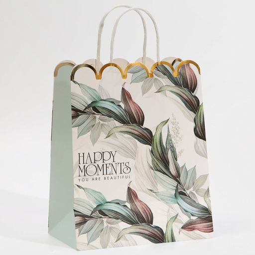Пакет подарочный крафтовый Moments, 18 23 10 см - Дарите счастье фото 3