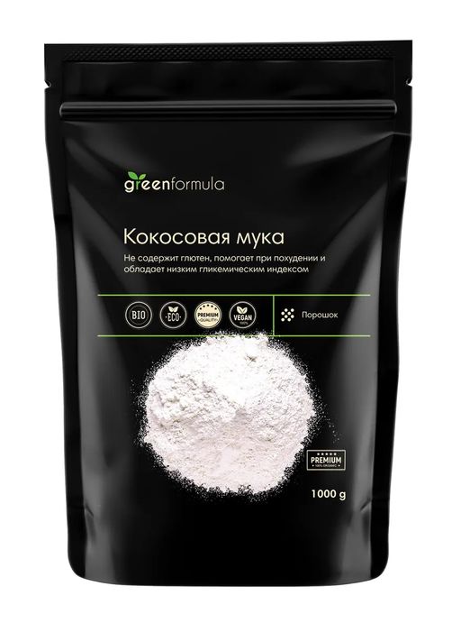 GF Кокосовая мука 500 гр - Greenformula фото 2