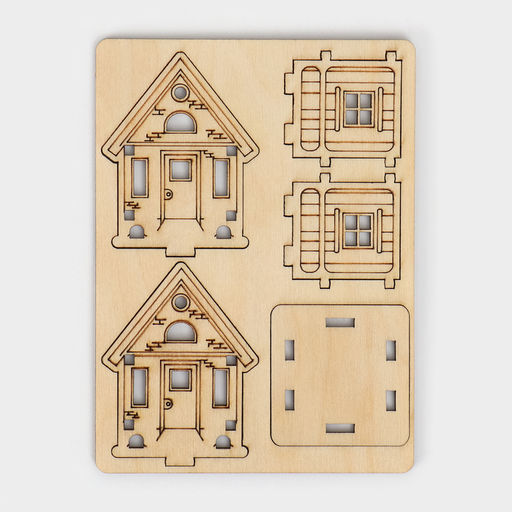 Подставка под зубочистки Доляна Домик, 557 см  фото 6