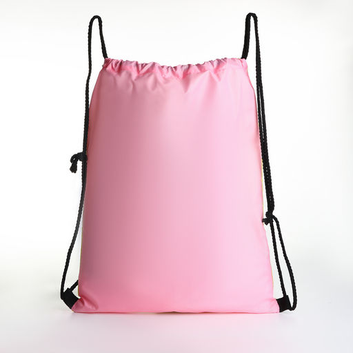 Мешок для обуви Бульдог, 32*0,5*40 см, отд на шнурке, белый - Simaland фото 2