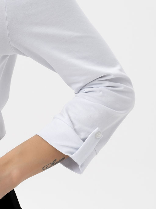 Джемпер хлопок 95%, лайкра 5%,белый