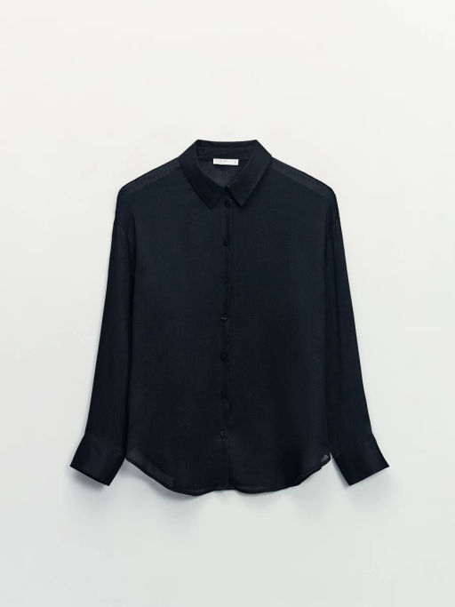 Базовая атласная блузка / Zarina