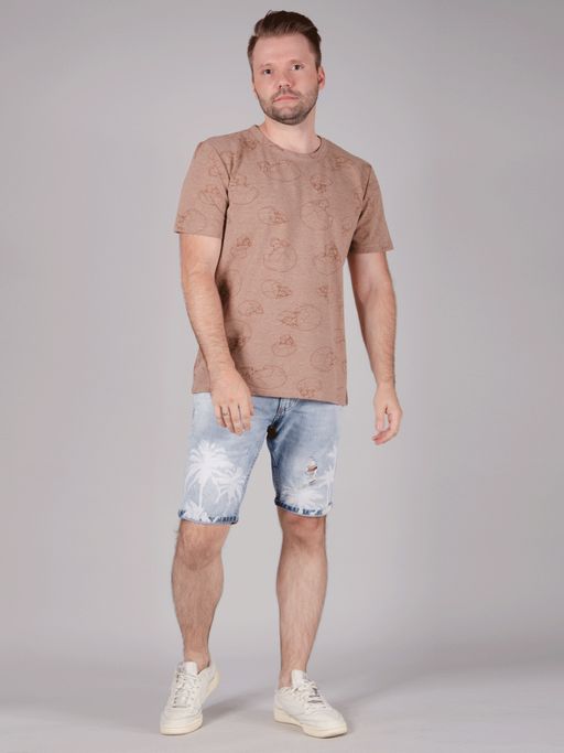 Футболка Малина ФМ-34 пике коричневая  фото 2