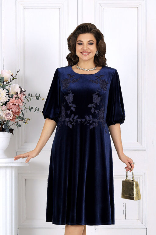 Платье Ninele 6025 темно-синий