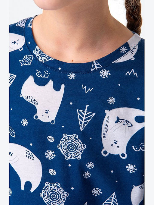 Туника оверсайз для девочки Happyfox