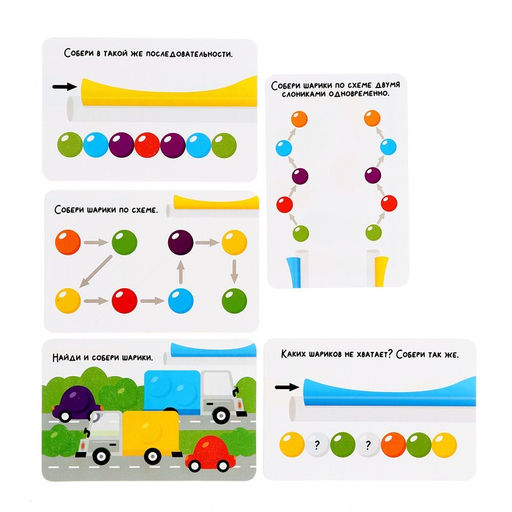 Развивающий набор Умные слоники - Iq-zabiaka фото 4