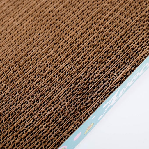 Когтеточка из картона Avocat волна, 45.5 19 3.5 см - Пушистое счастье фото 5