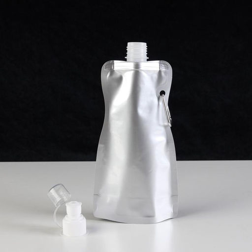 Фляжка для воды «Классика», 450 мл, на карабине, 10×26.6 см