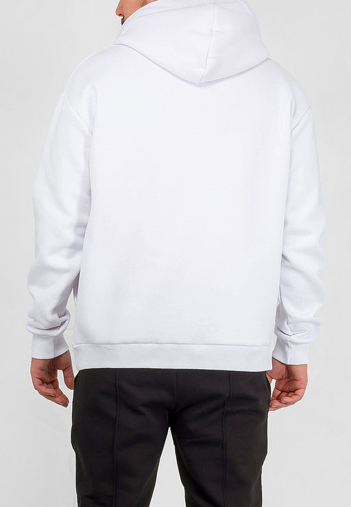 Толстовка длинный рукав unisex KNND KU-H-013(белый)-P - Greg фото 2