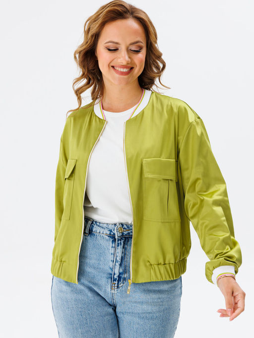 Бомбер Gizart 15290-1 лайм